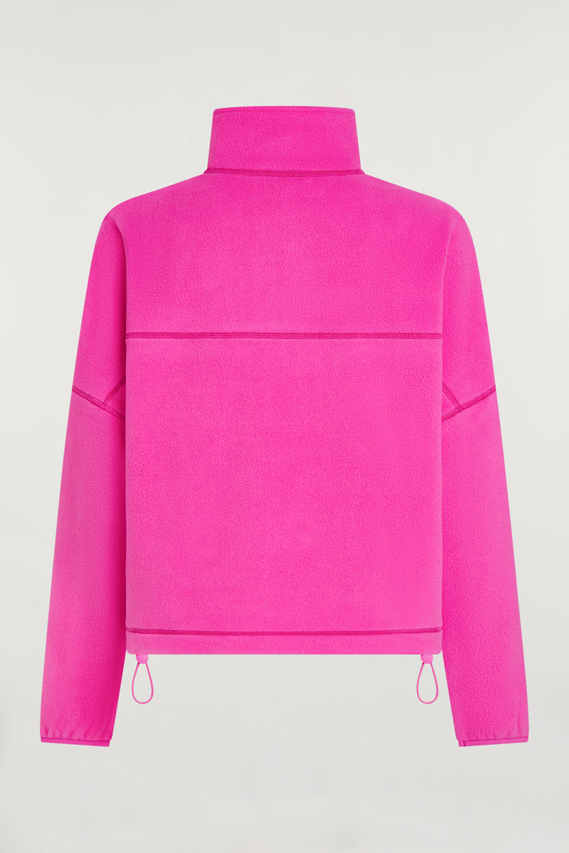 DEVAN 'Cloud' Half-Zip Hotshot Pink
