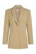 EDEN Tailored Oversized Blazer Tan