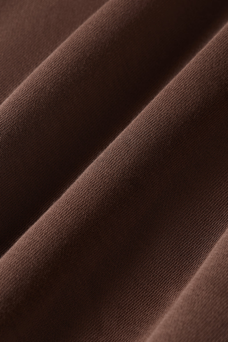 ELLIOT Collared Sweatshirt Cacao