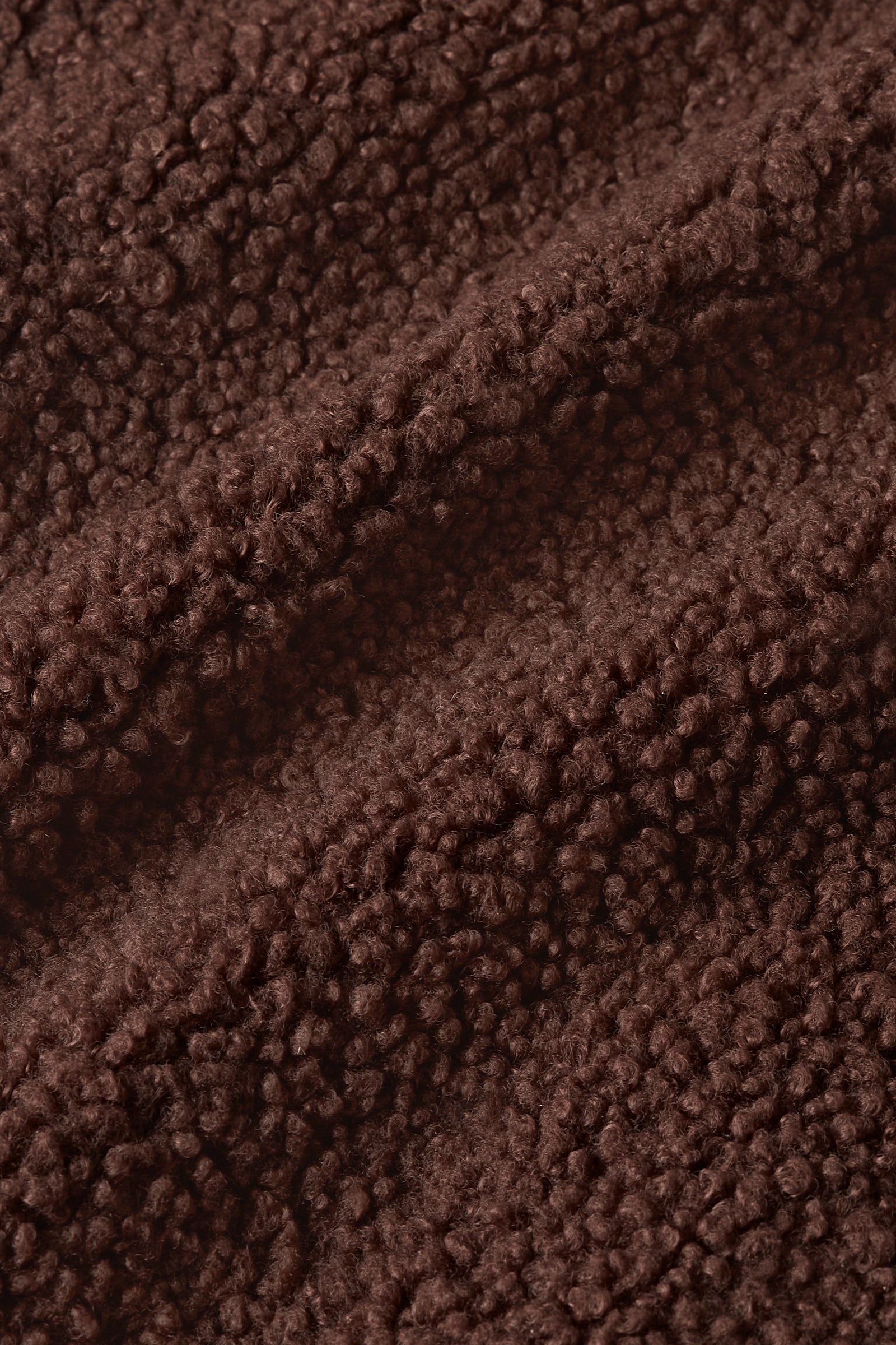 EMMY Borg Fleece Gilet Cacao
