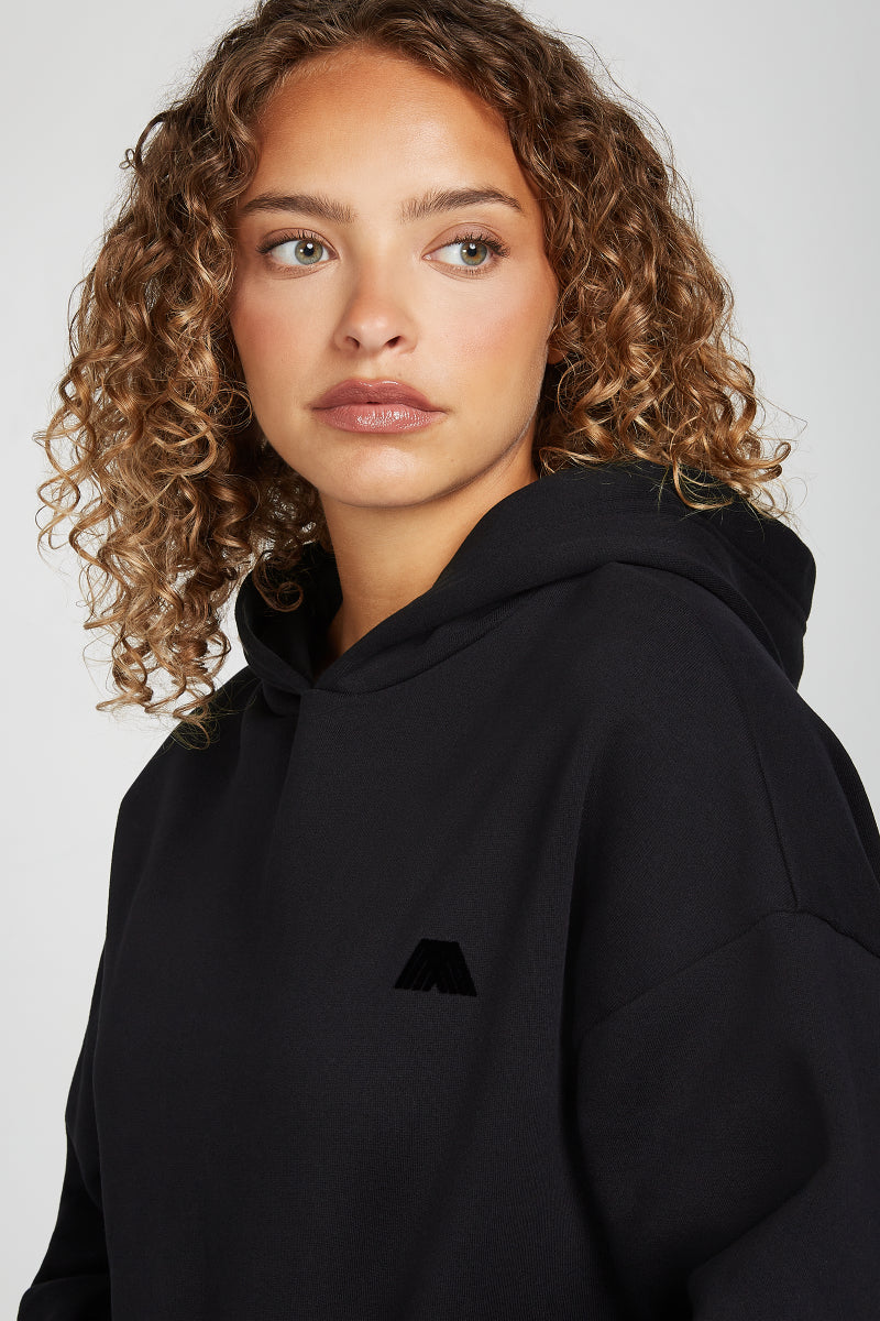 QUINN Hoodie Black