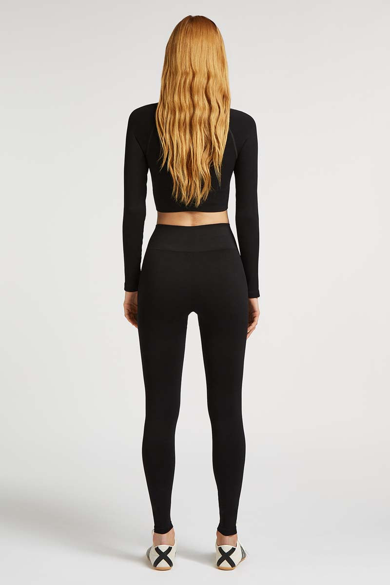 【新品未使用】PHERE Leonis Rib Leggins_Black Leonis Rib pants – PHERE