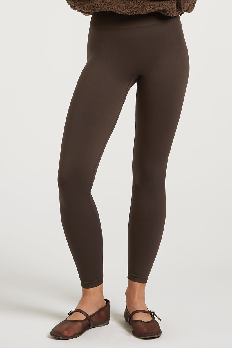 HARLOW Seamless Leggings Dark Chocolate