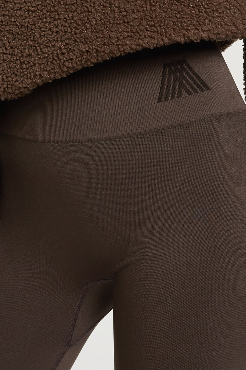HARLOW Seamless Leggings Dark Chocolate