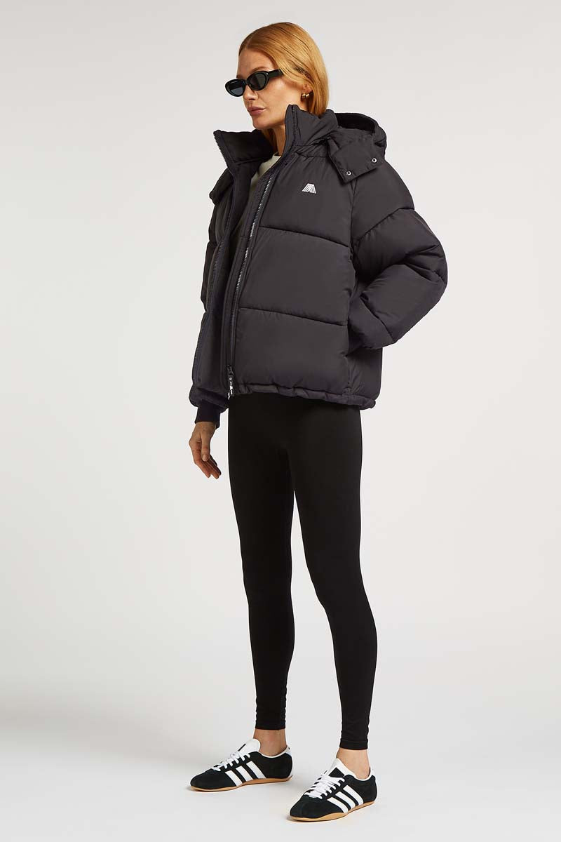 HUDSON Puffer Jacket - Black | 4TH ARQ Outerwear