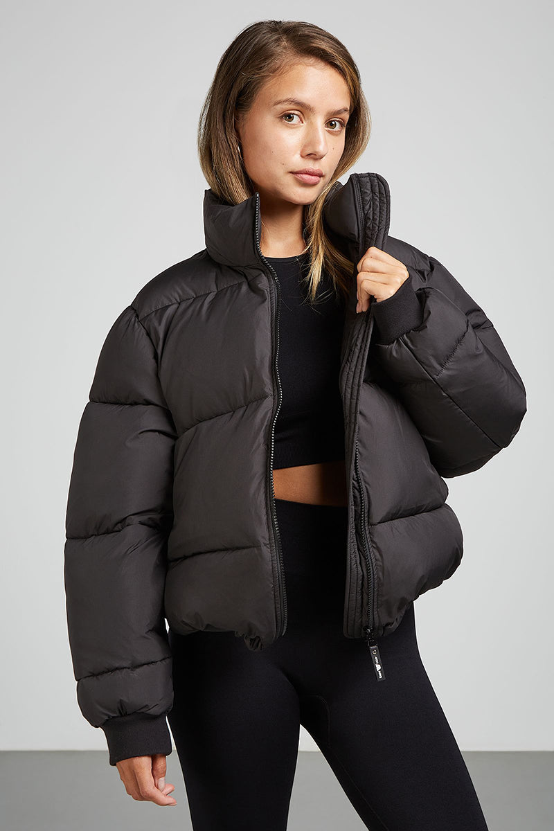 HUDSON Puffer Jacket Black – 4TH ARQ