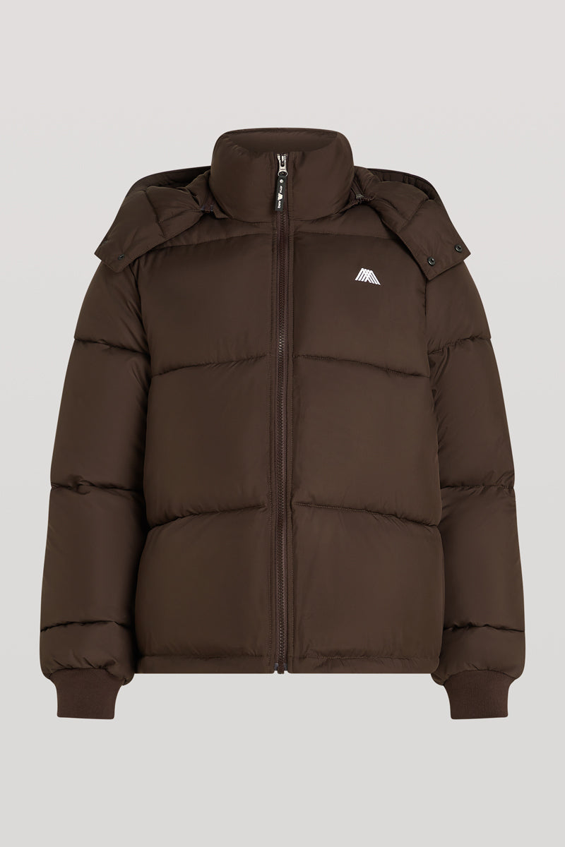 HUDSON Puffer Jacket Dark Chocolate