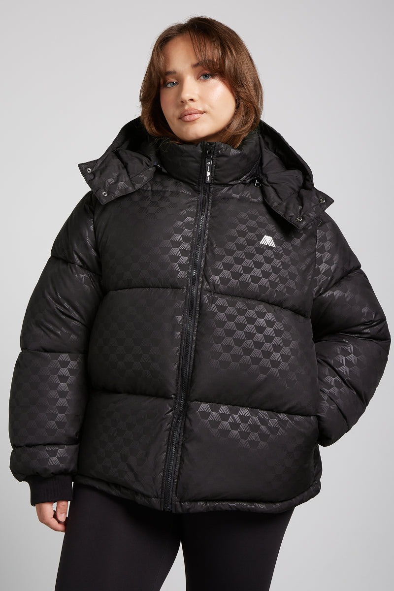 HUDSON Puffer Jacket Printed