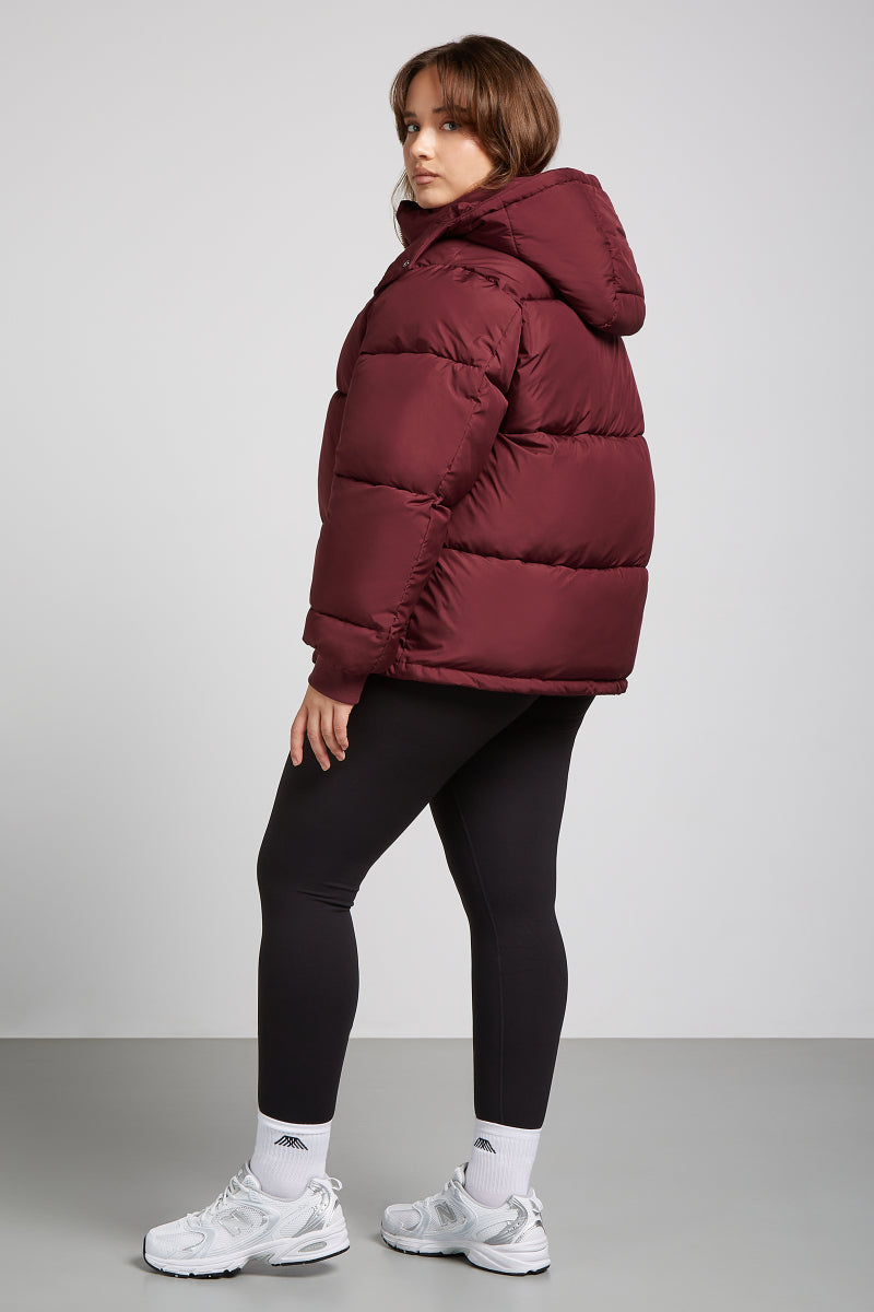 HUDSON Puffer Jacket Ruby