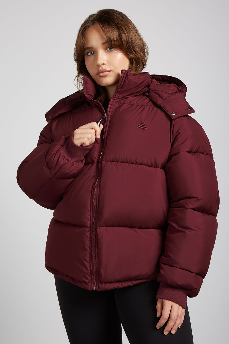 HUDSON Puffer Jacket Ruby