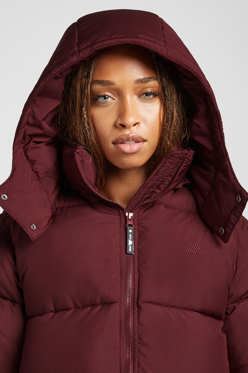 HUDSON Puffer Jacket Ruby