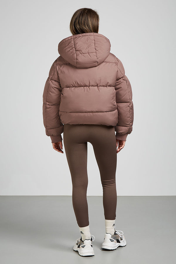 HUDSON Puffer Jacket Taupe 4TH ARQ