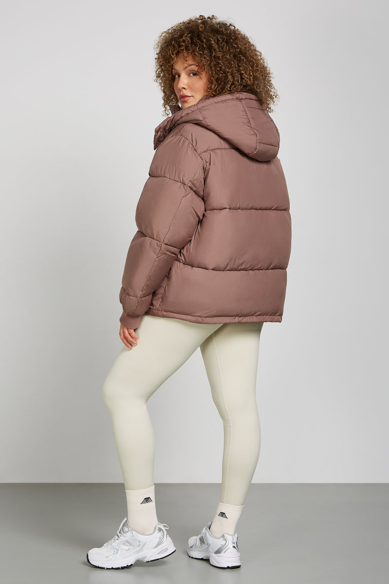 HUDSON Puffer Jacket Taupe