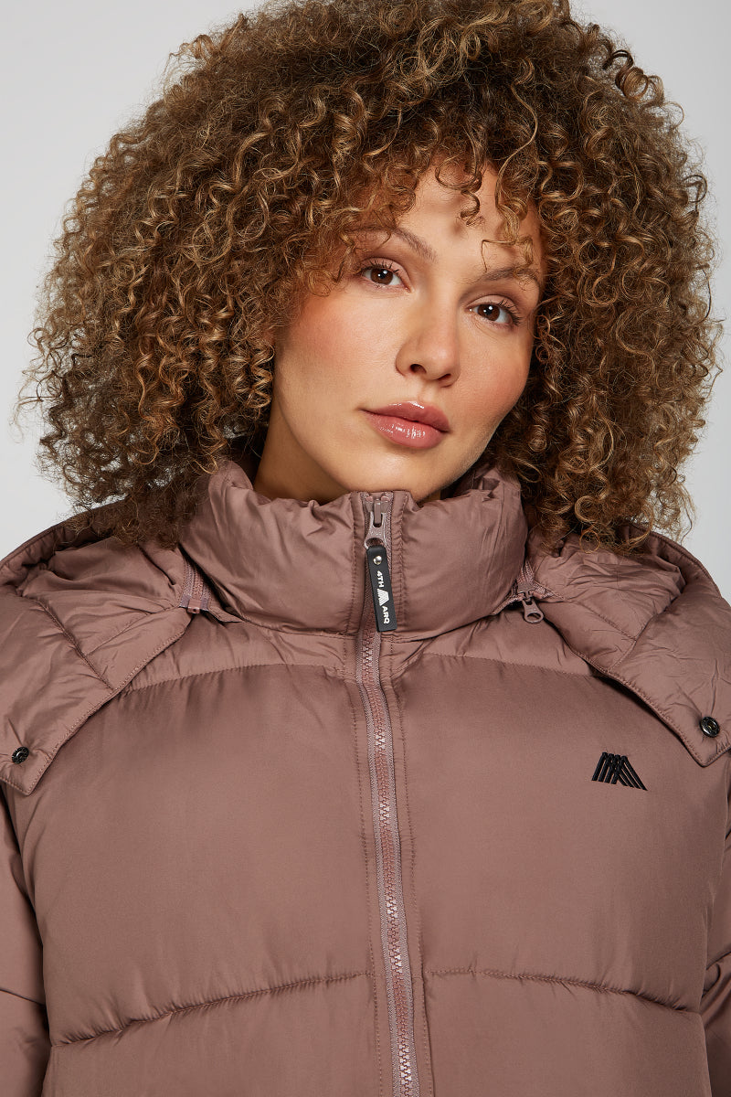 HUDSON Puffer Jacket Taupe