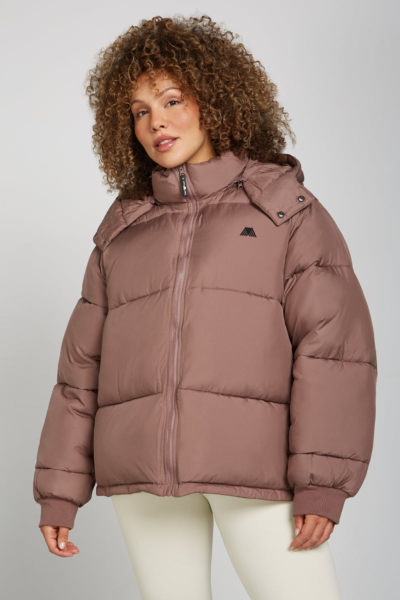 HUDSON Puffer Jacket Taupe