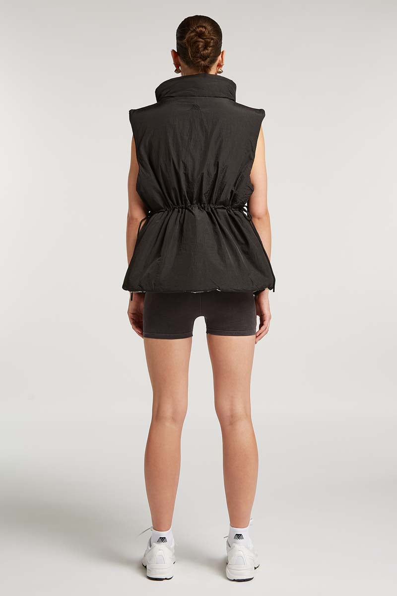 JETT Longline Gilet Black