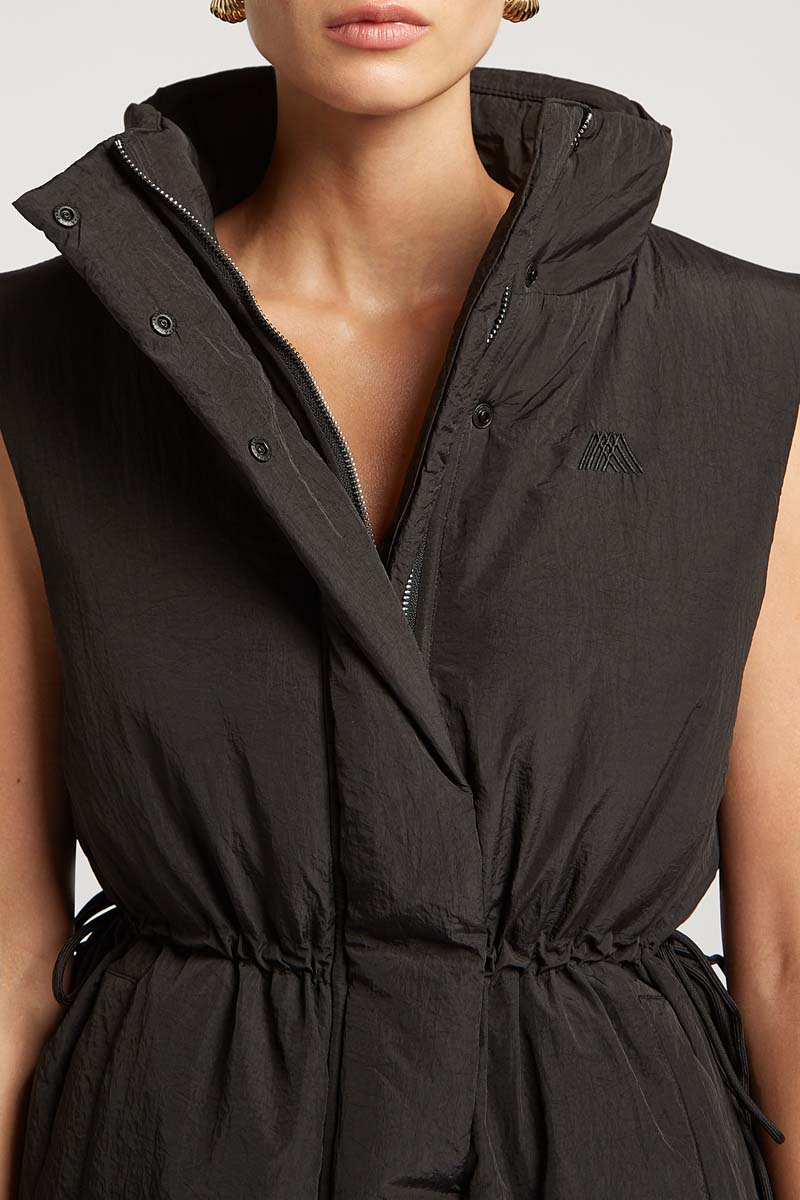 JETT Longline Gilet Black