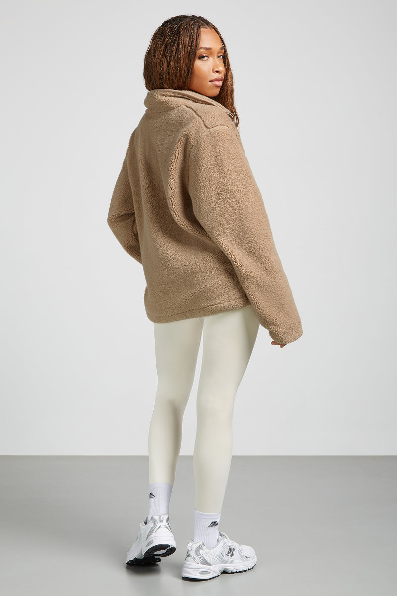 JUDE Fleece Jacket Tan