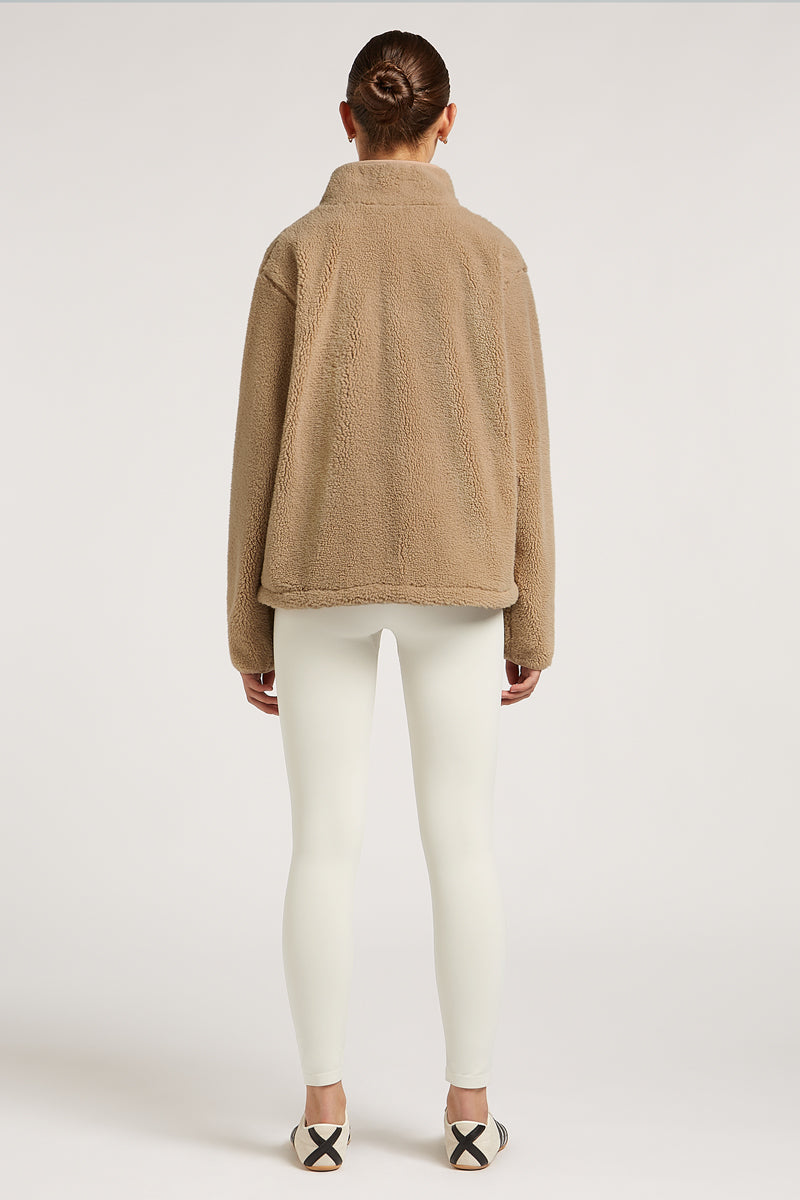 JUDE Fleece Jacket Tan
