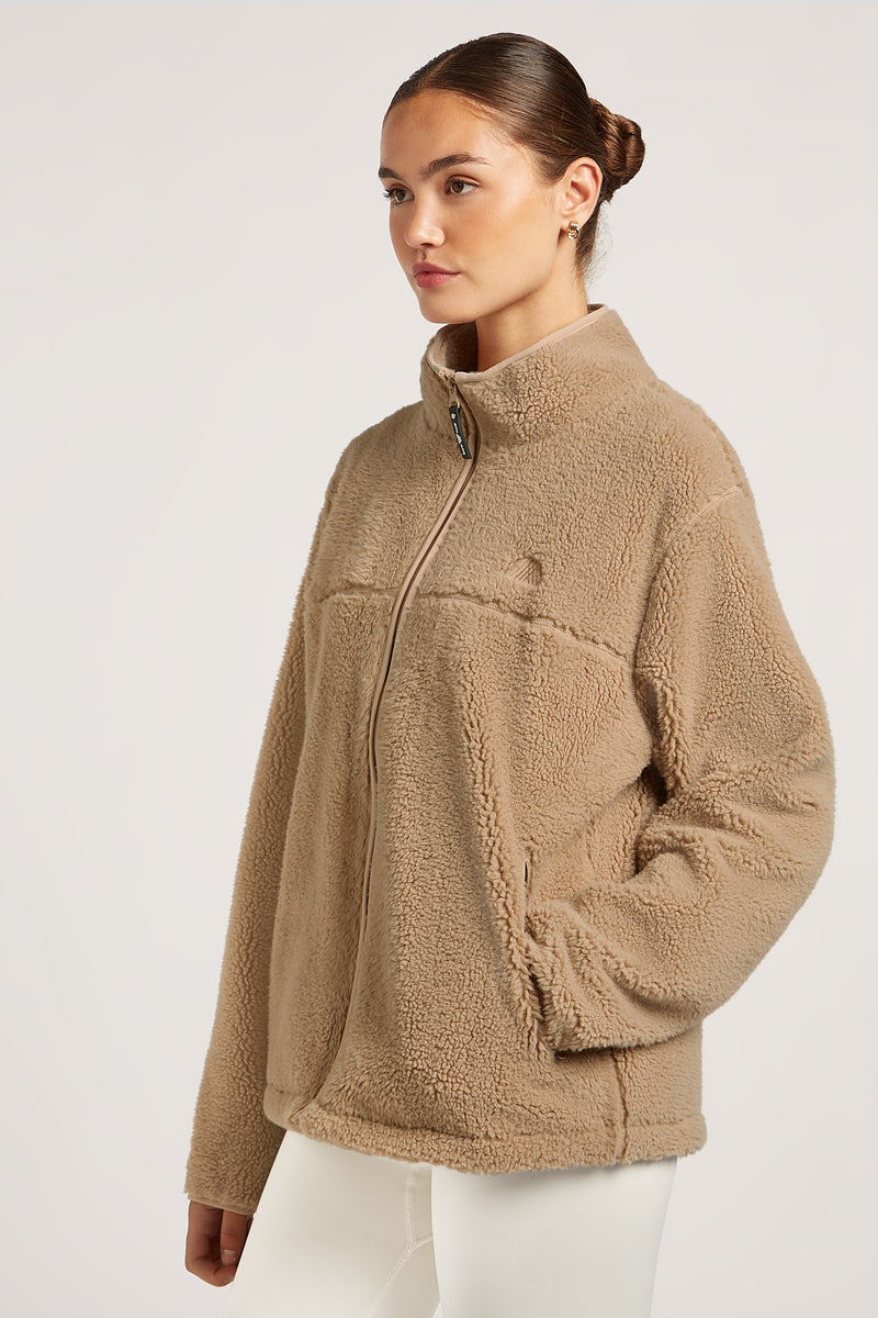 JUDE Fleece Jacket Tan