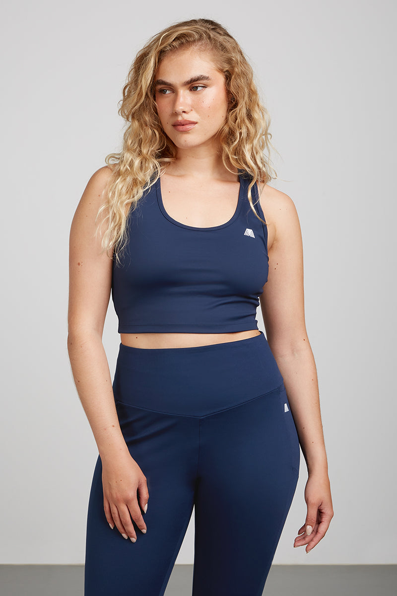 KAIA Bralette Top Navy
