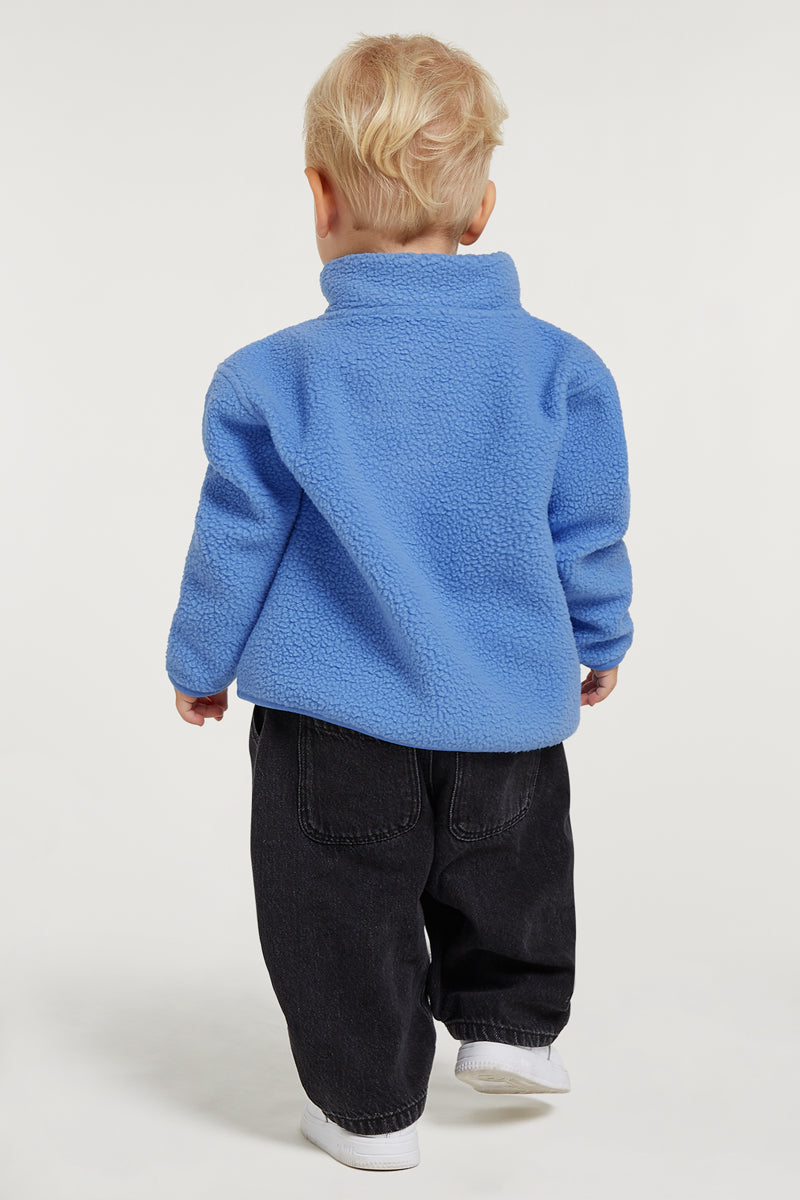 KIDS PHOENIX Half-Zip Aqua