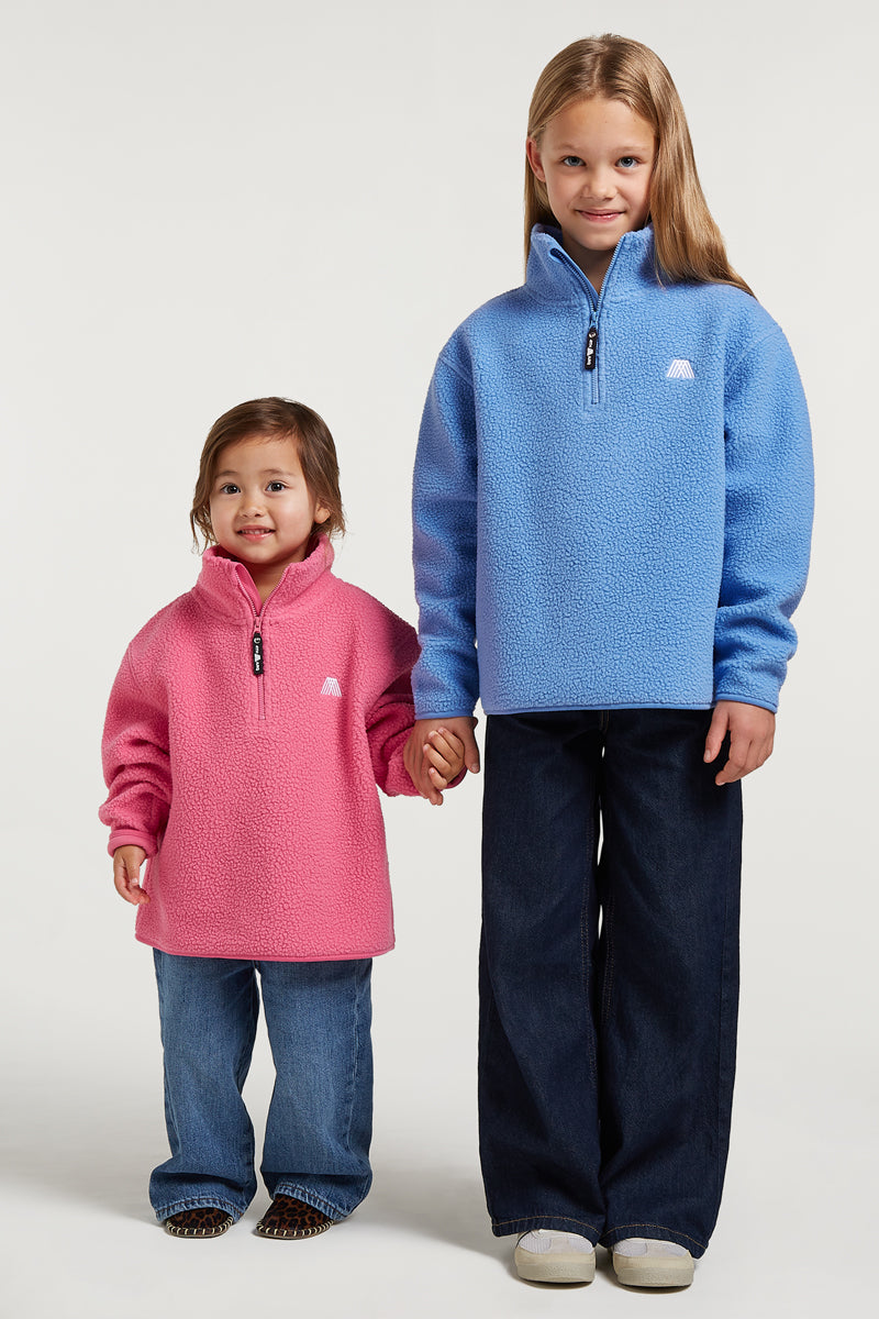 KIDS PHOENIX Half-Zip Aqua