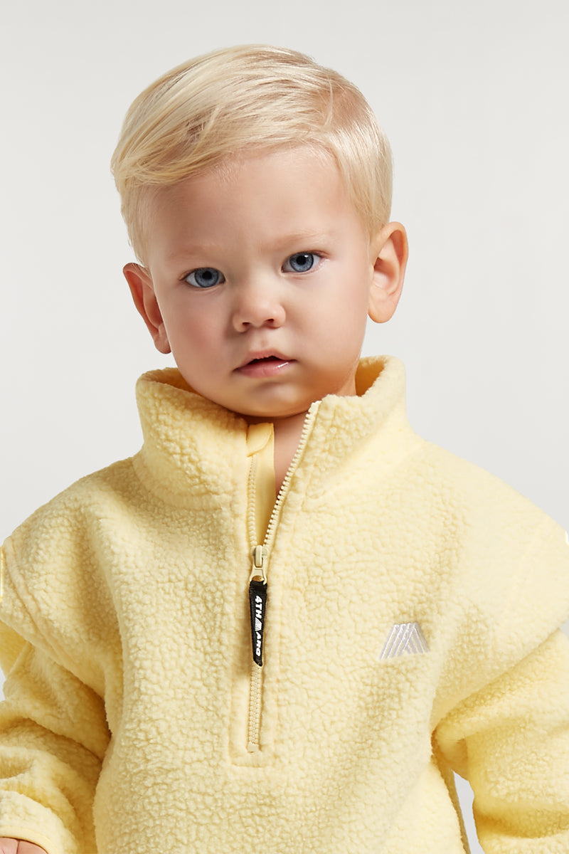 KIDS PHOENIX Half-Zip Lemon