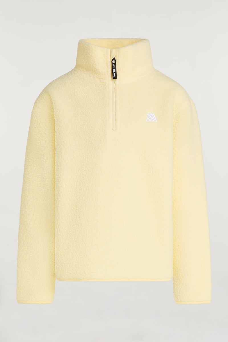 KIDS PHOENIX Half-Zip Lemon