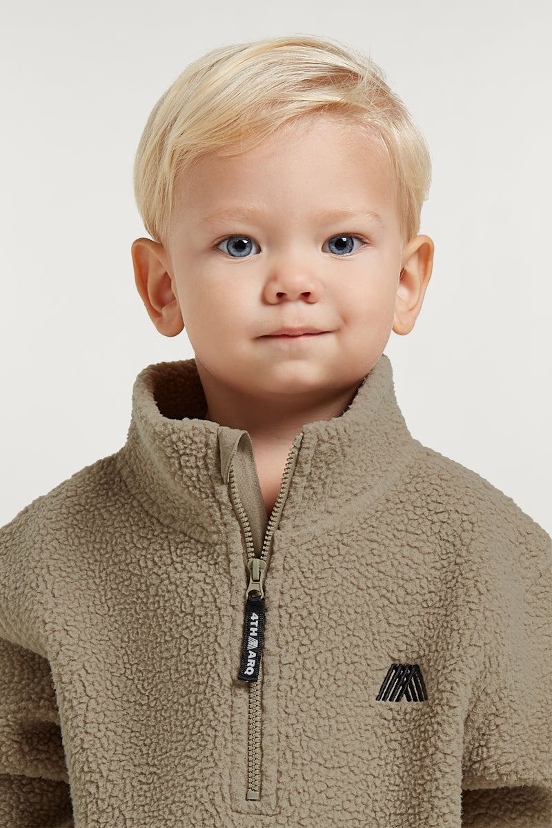 KIDS PHOENIX Half-Zip Soft Sage