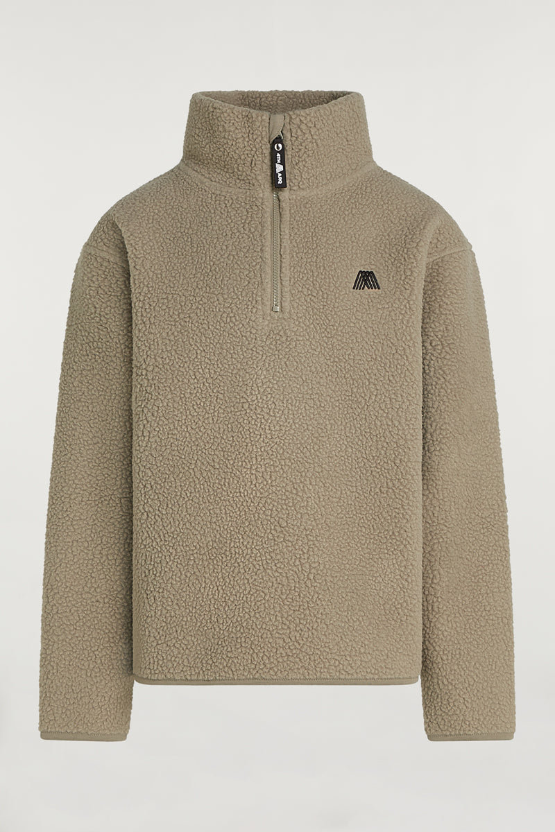 KIDS PHOENIX Half-Zip Soft Sage | 4TH ARQ