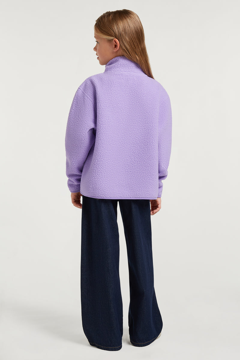 KIDS PHOENIX Half-Zip Violet