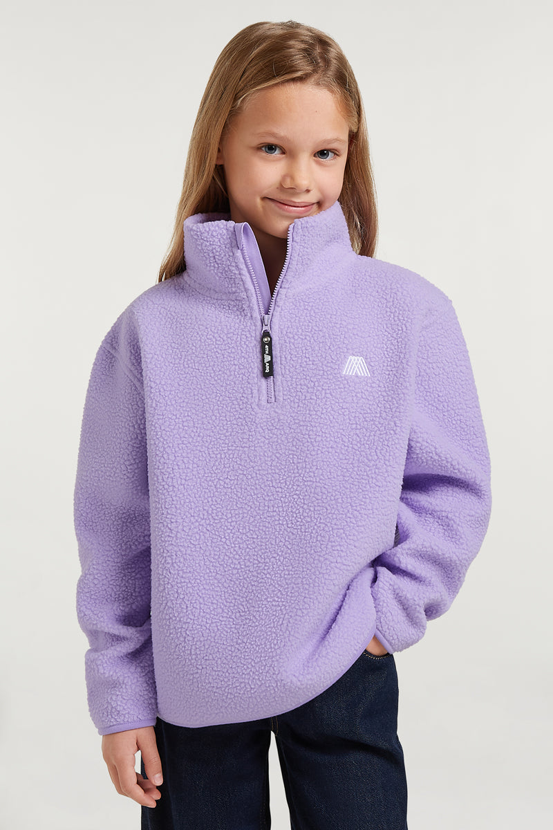 KIDS PHOENIX Half-Zip Violet