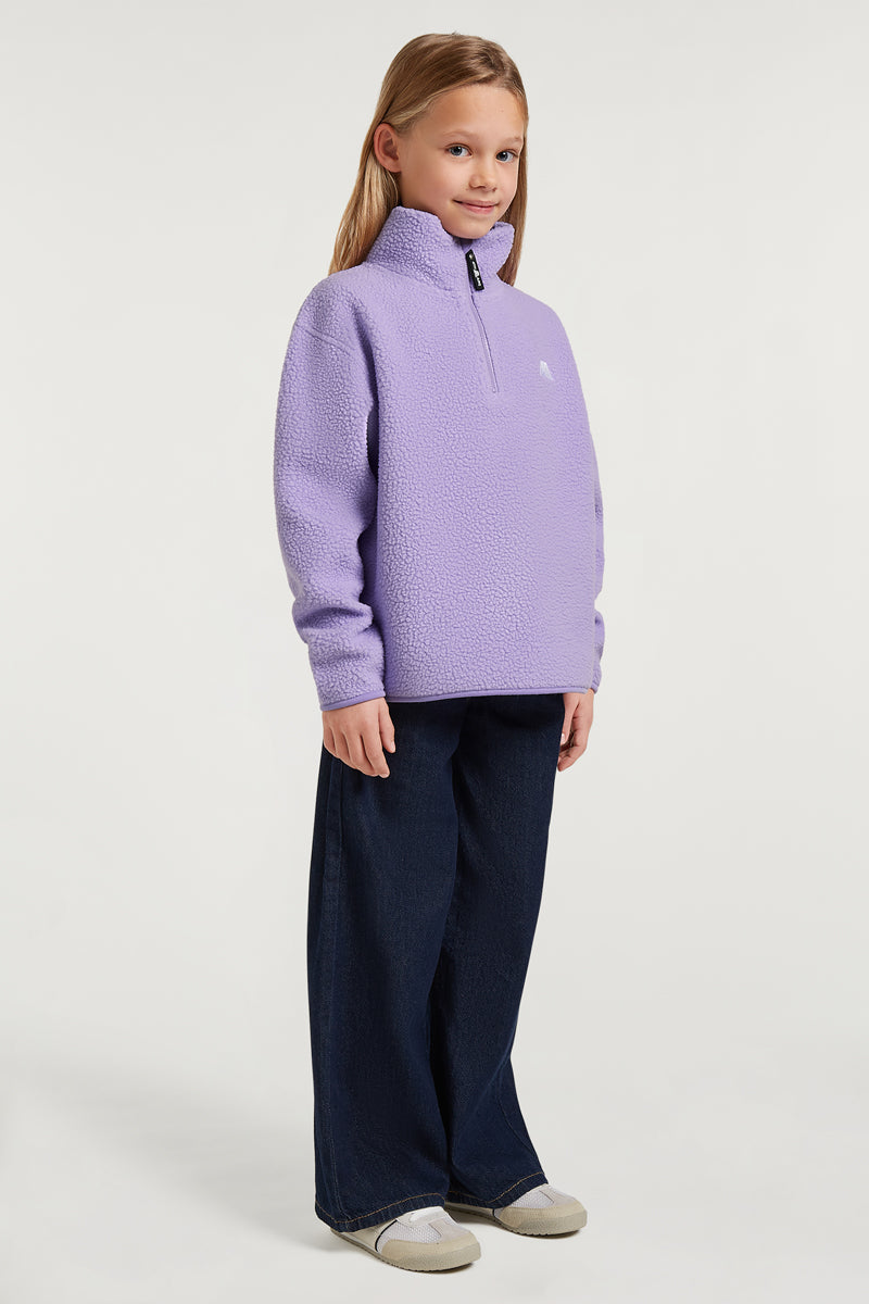 KIDS PHOENIX Half-Zip Violet