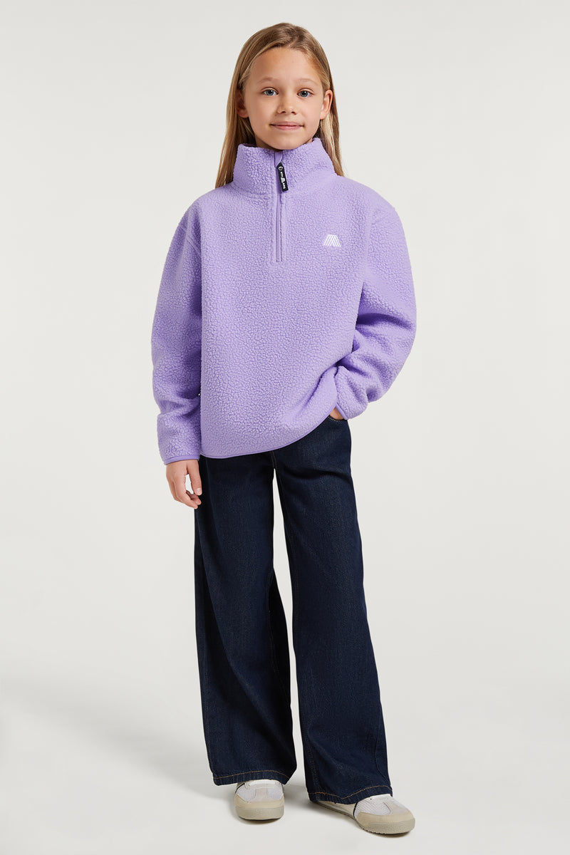 KIDS PHOENIX Half-Zip Violet | 4TH ARQ
