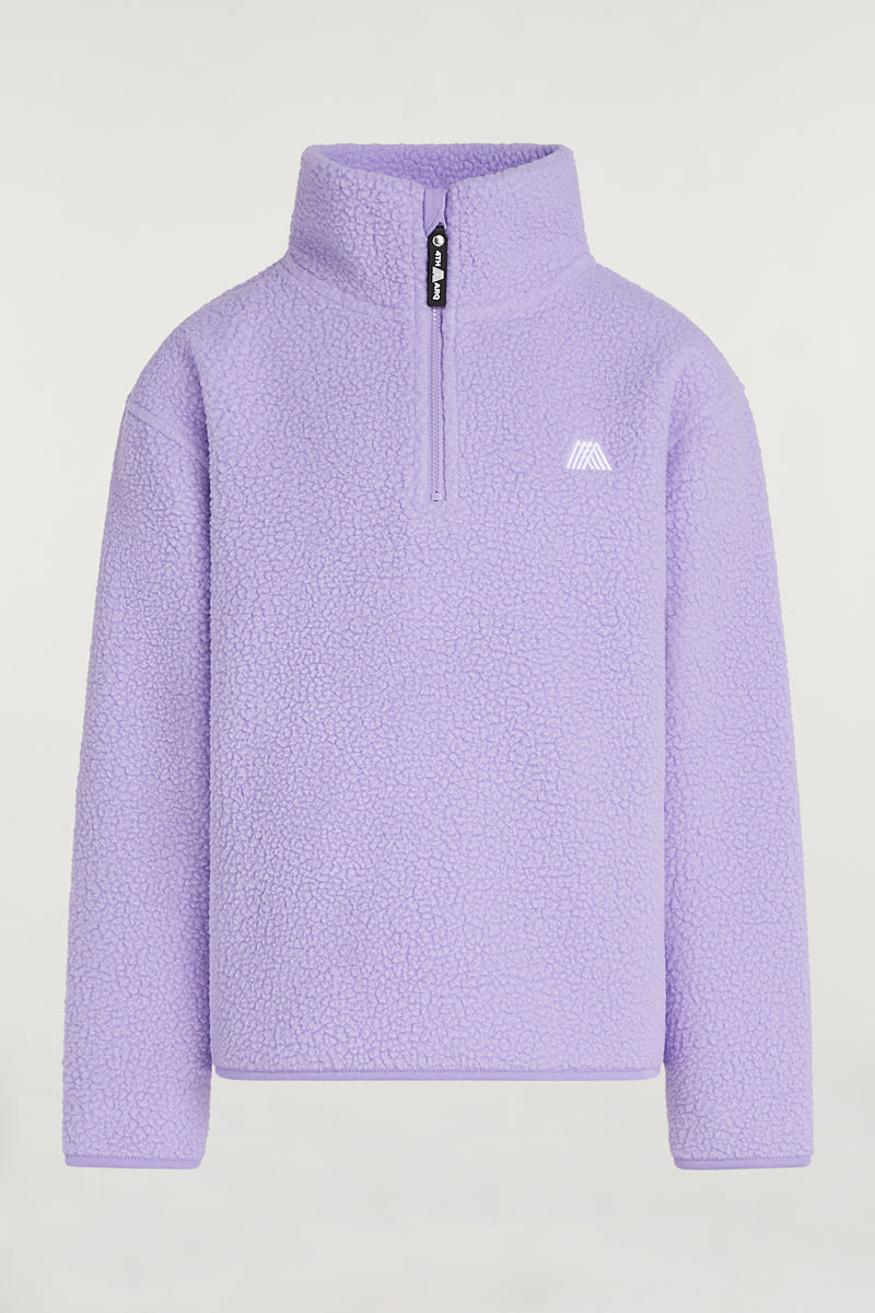 KIDS PHOENIX Half-Zip Violet