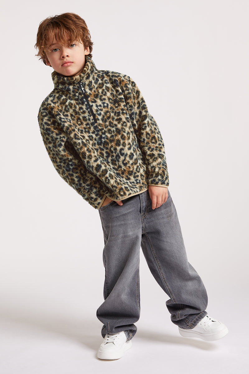 KIDS Half-Zip True Leo