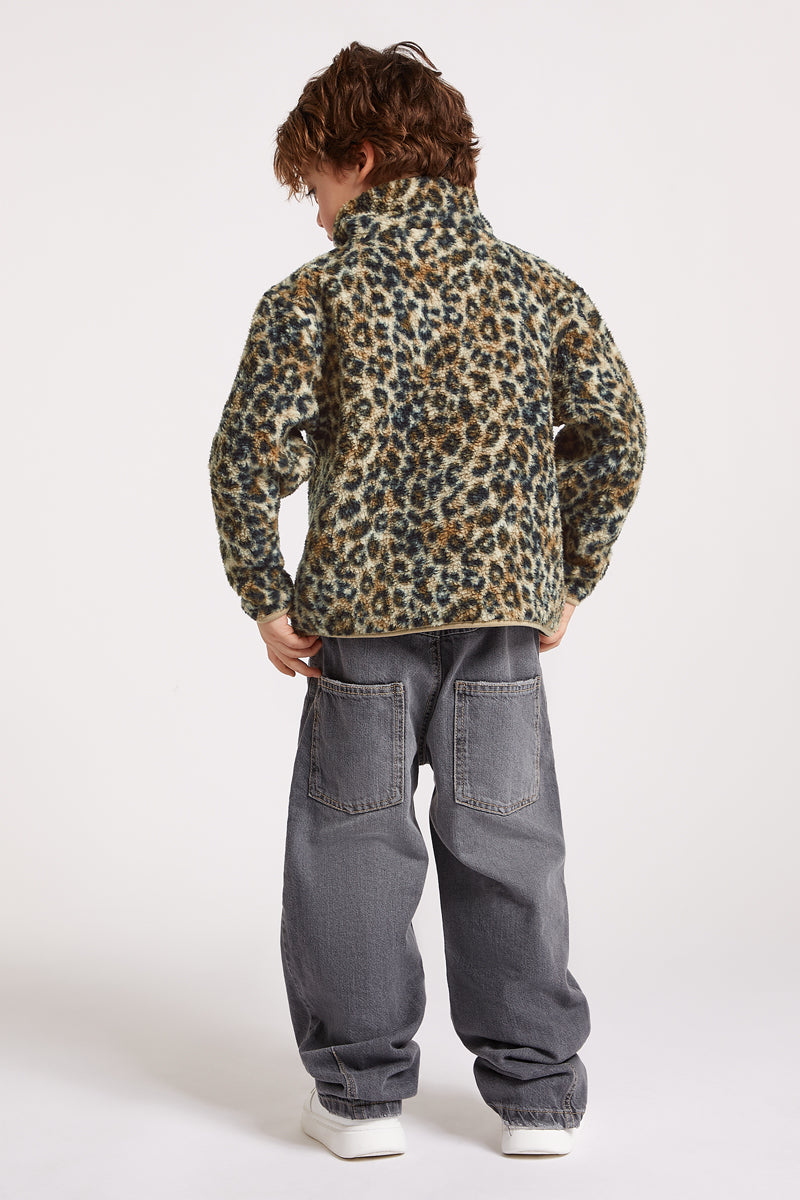KIDS Half-Zip True Leo