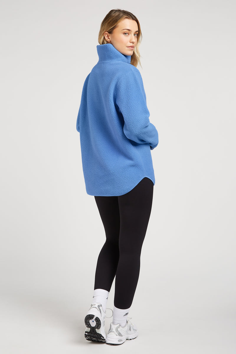 LENNOX Half-Zip Aqua