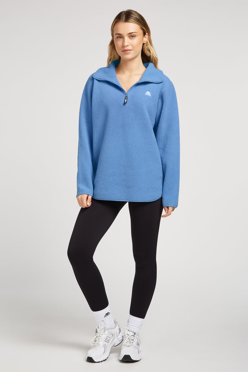 LENNOX Half-Zip Aqua