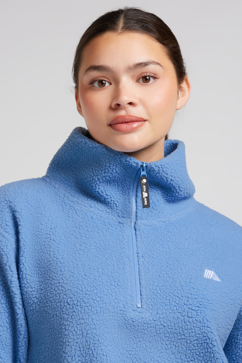 LENNOX Half-Zip Aqua