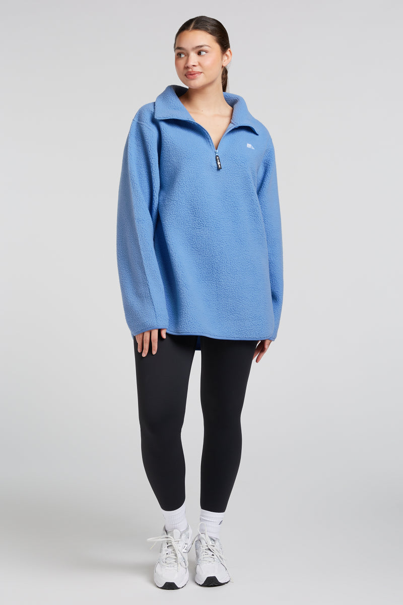 LENNOX Half-Zip Aqua