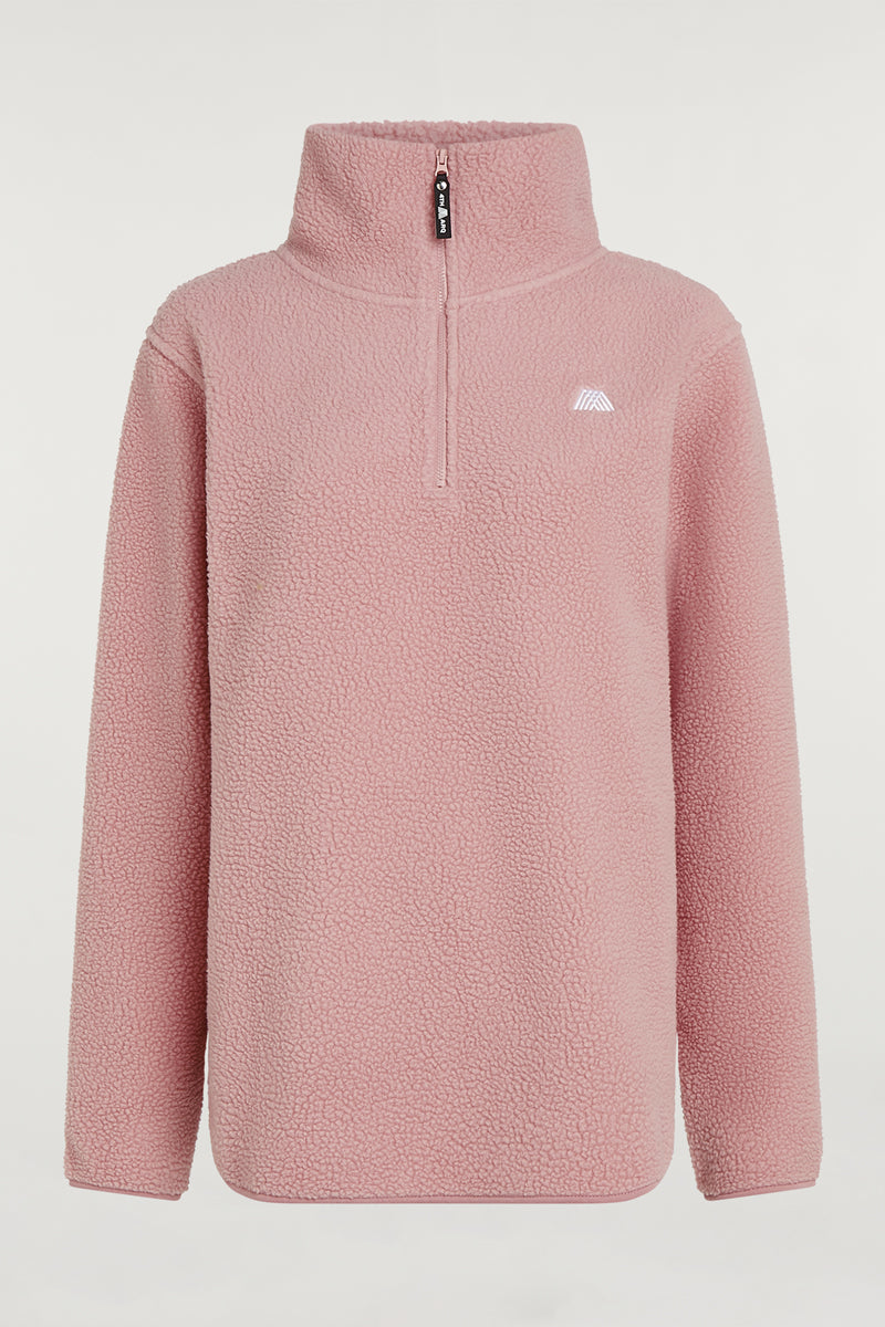 LENNOX Half-Zip Ballerina Pink | 4TH ARQ