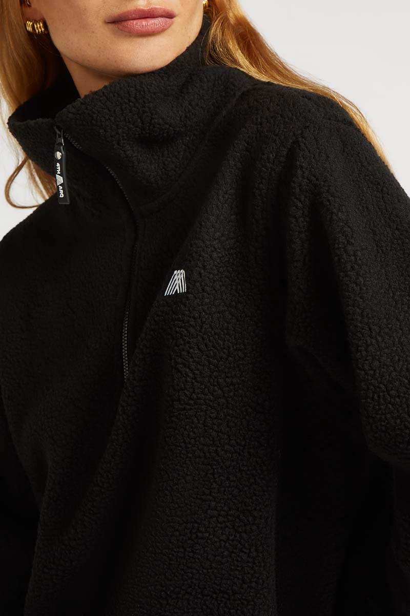LENNOX Half-Zip Black | 4TH ARQ