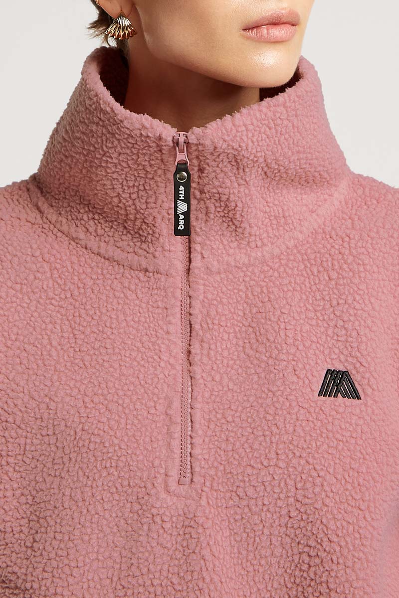 LENNOX Half-Zip Blush