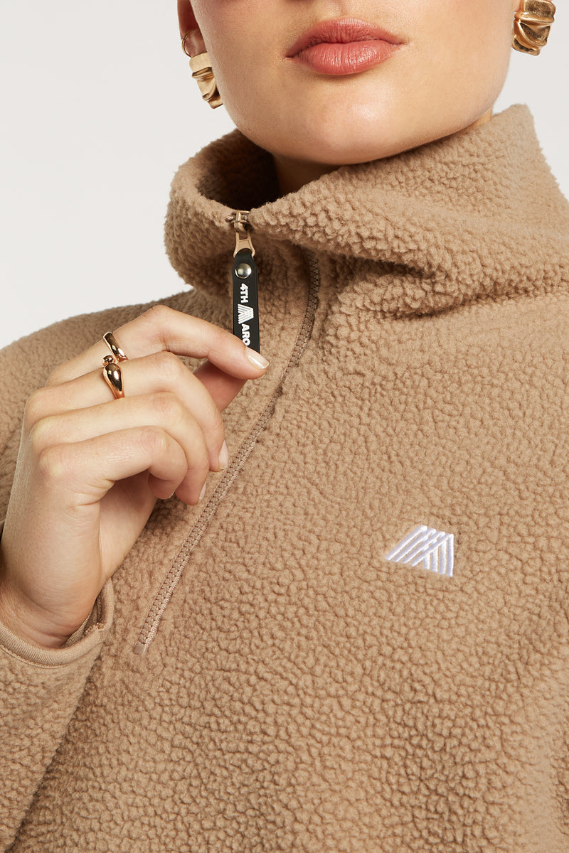 LENNOX Half-Zip Croissant