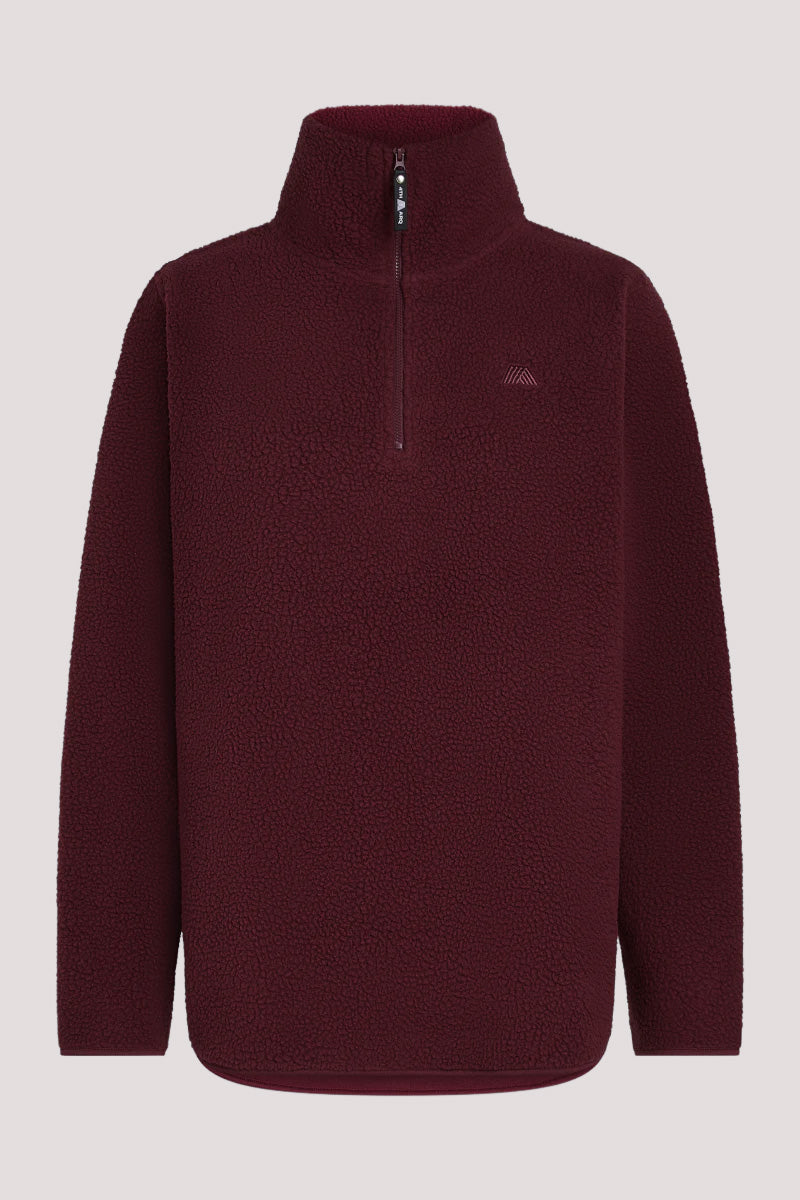 LENNOX Half-Zip Dark Cherry