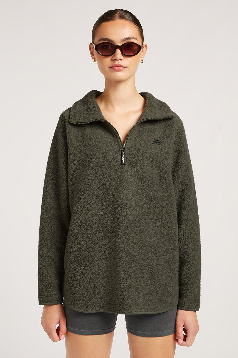 LENNOX Half-Zip Hunter Green