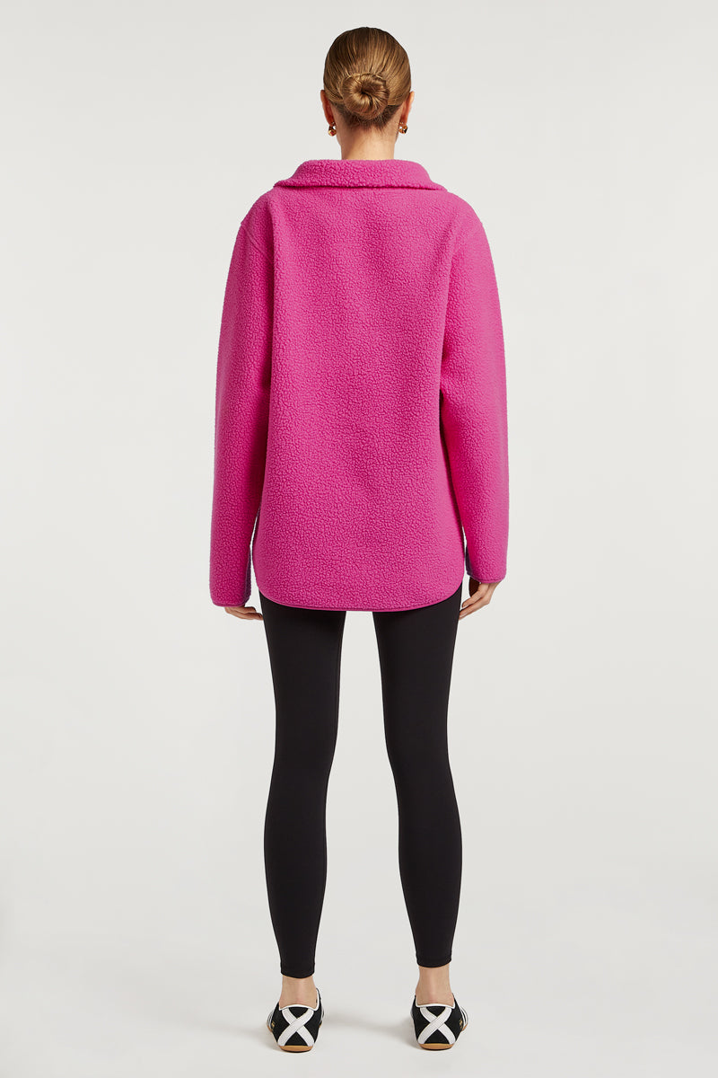 LENNOX Half-Zip Hotshot Pink | 4TH ARQ