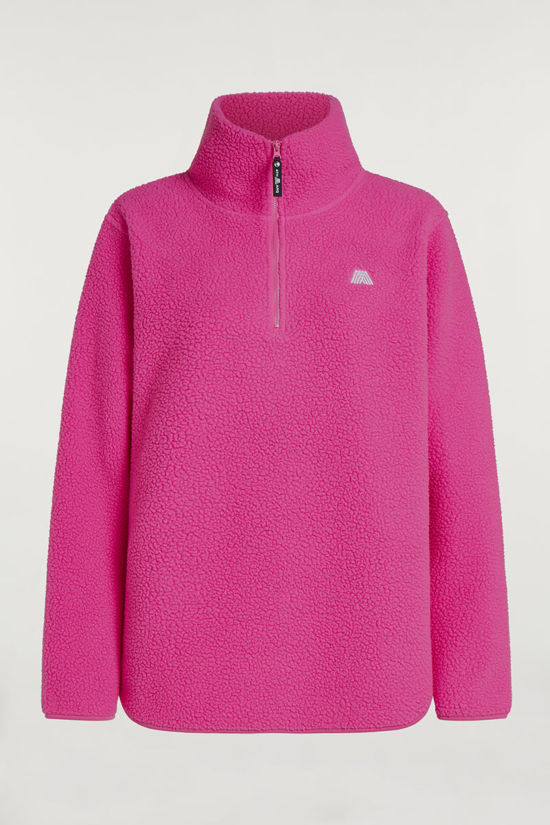 LENNOX Half-Zip Hotshot Pink | 4TH ARQ